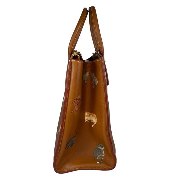 Louis Vuitton Catogram City Steamer bag MM cat tote Grace Coddington Rare LV - Picture 5 of 16